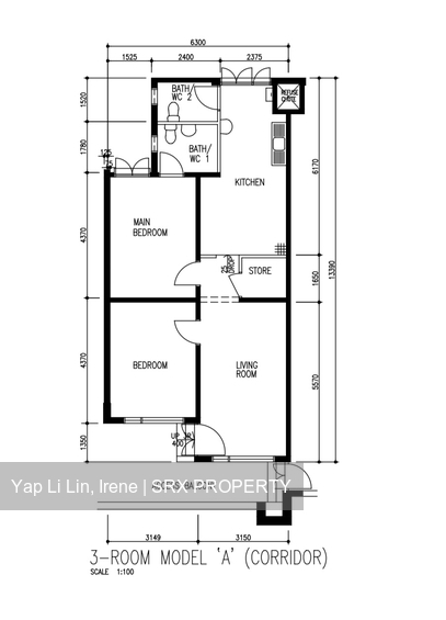 Blk 830 Yishun Street 81 (Yishun), HDB 3 Rooms #573671481